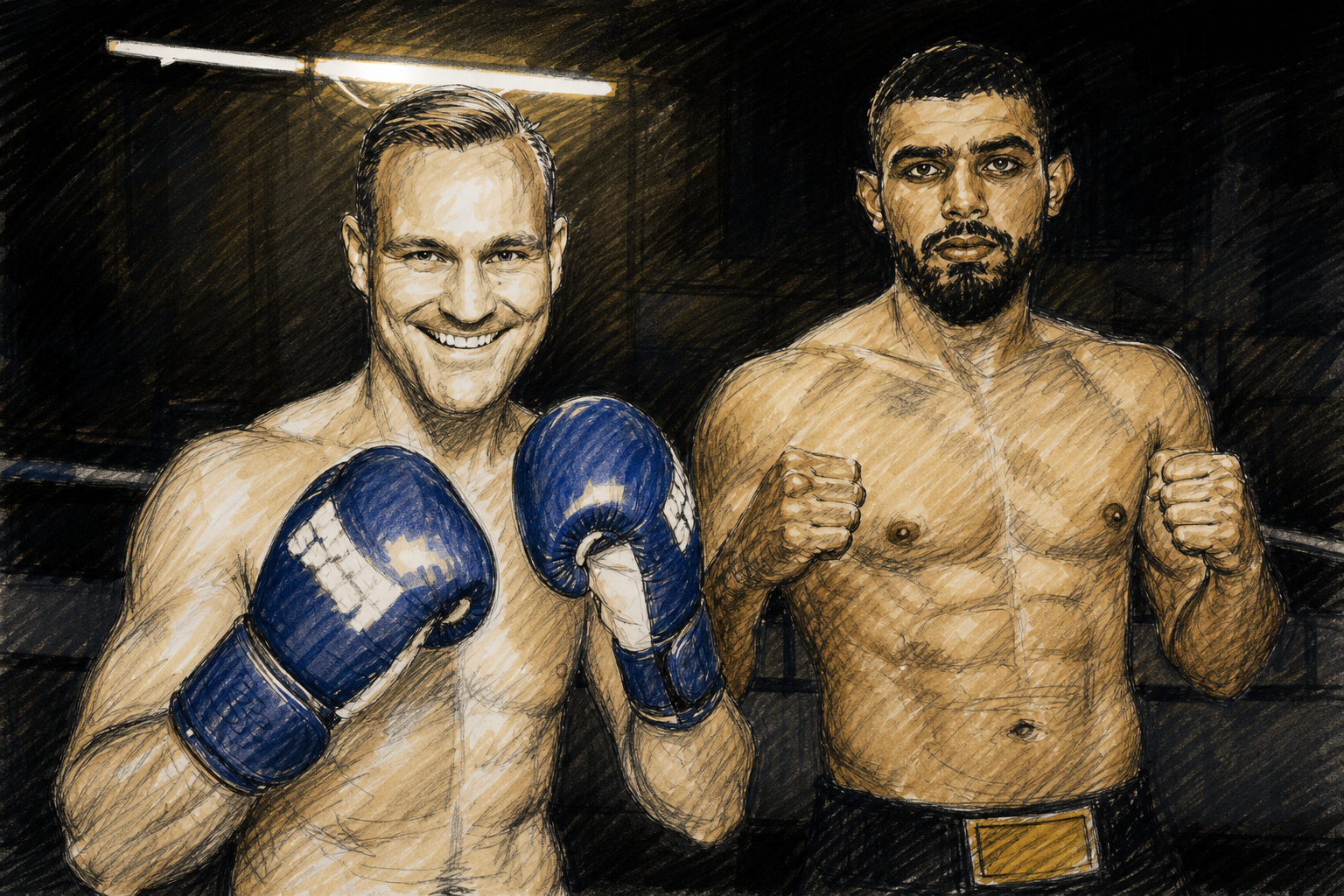 Badien Hasso defends WBC International title!