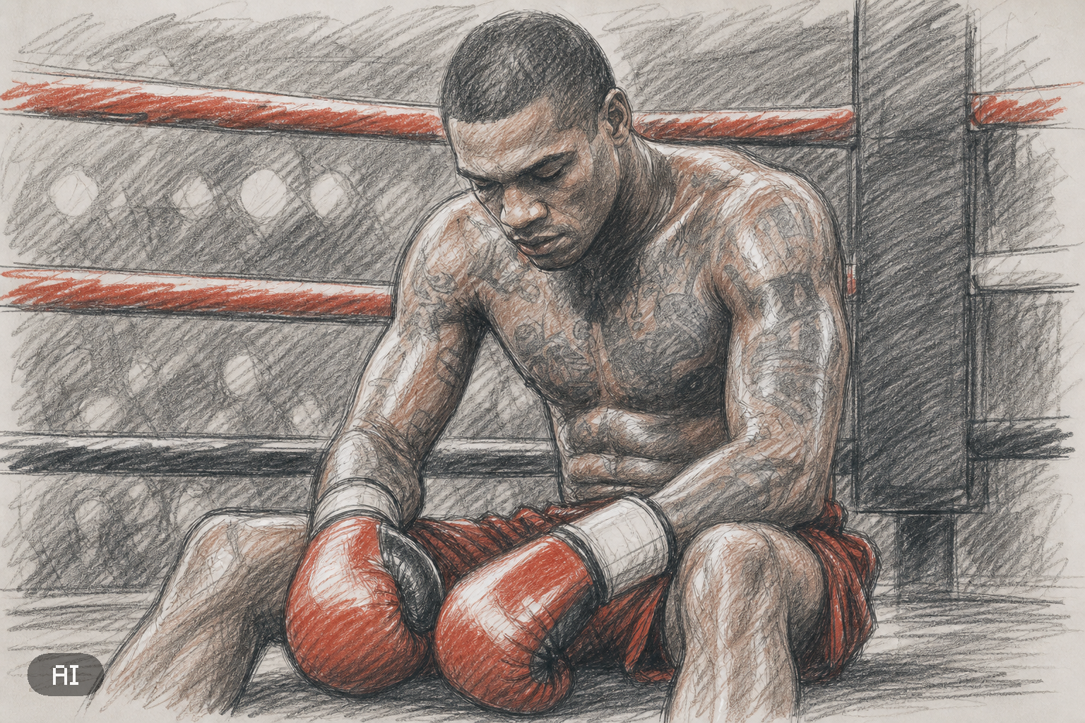 Conor Benn reacts after brutal Ryan Garcia knockout