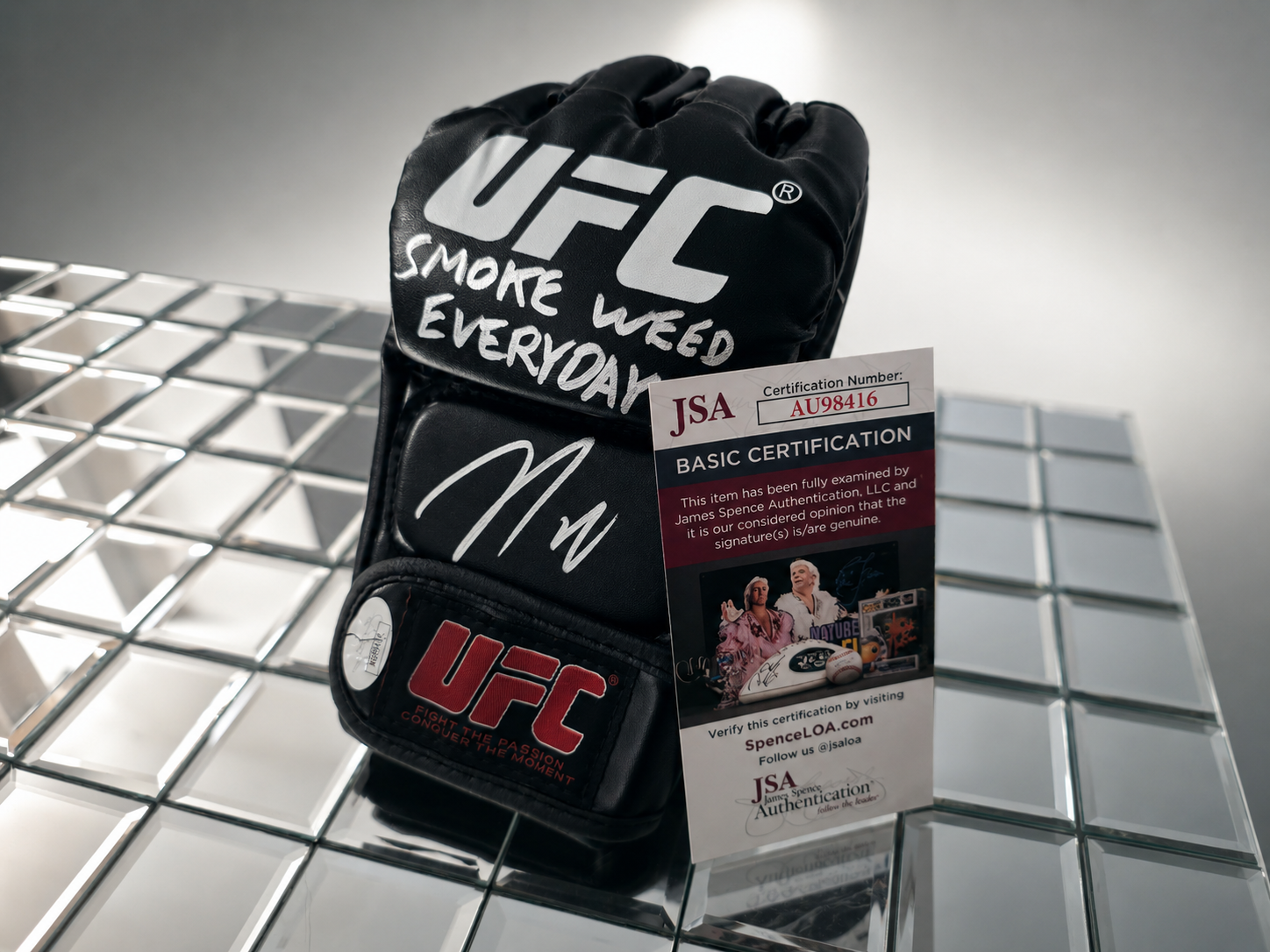Win a Signed UFC Glove from Nick Diaz