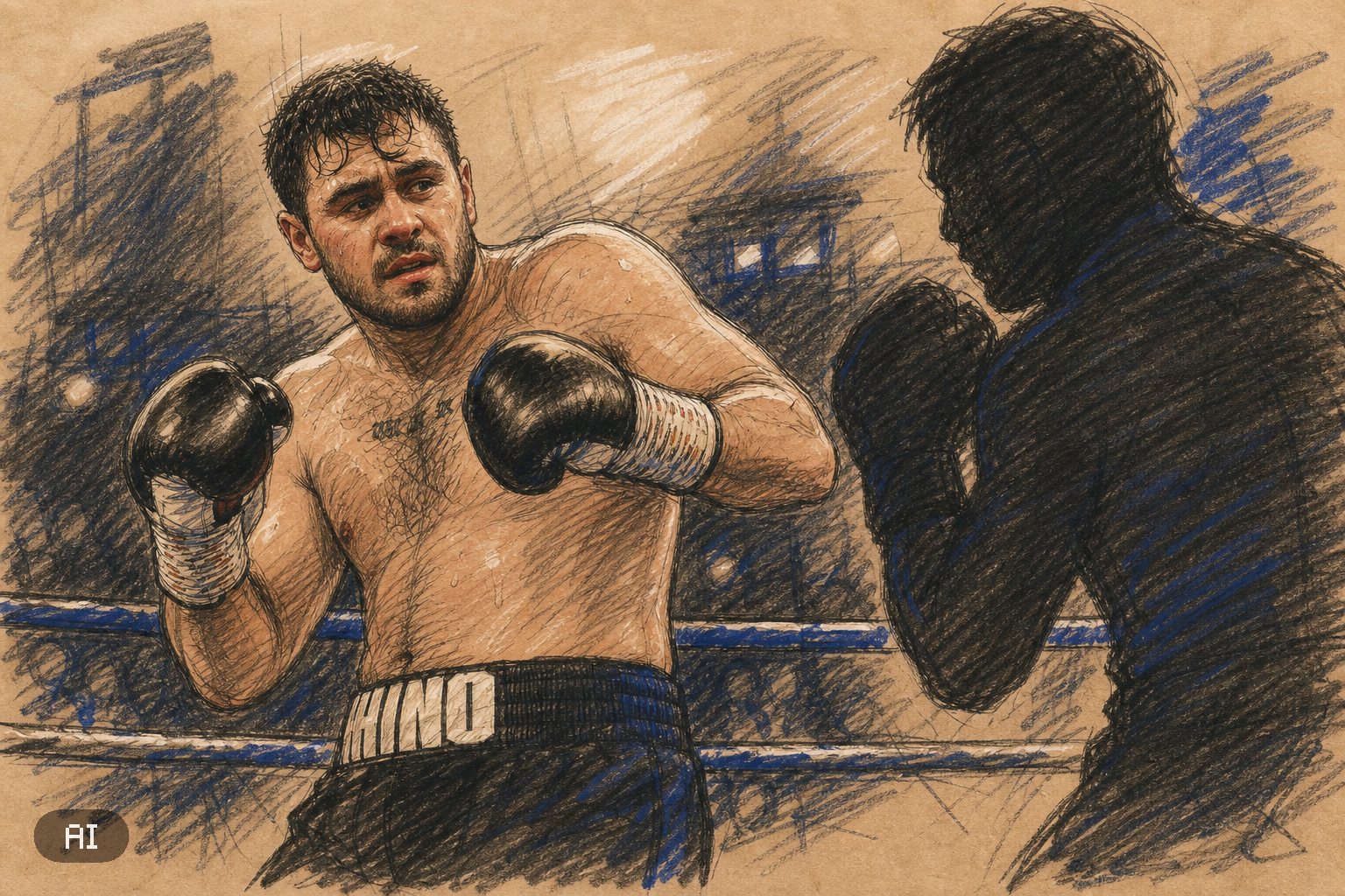 Dave Allen’s 40-fight plan takes a bizarre twist