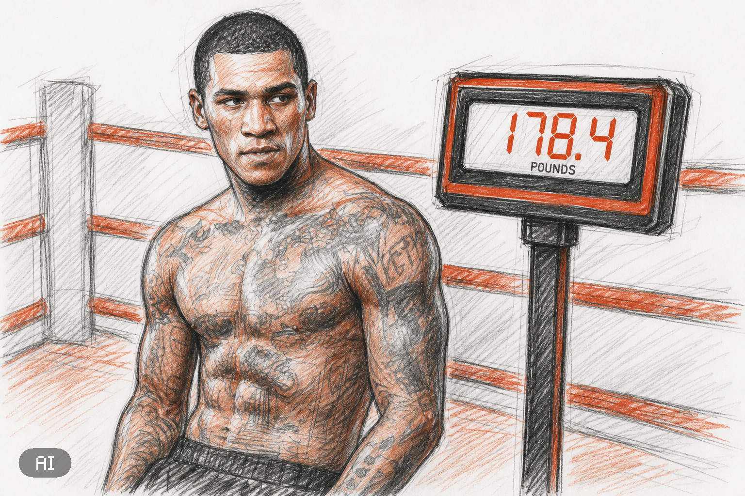 Conor Benn gains 32.4 pounds after official weigh-in
