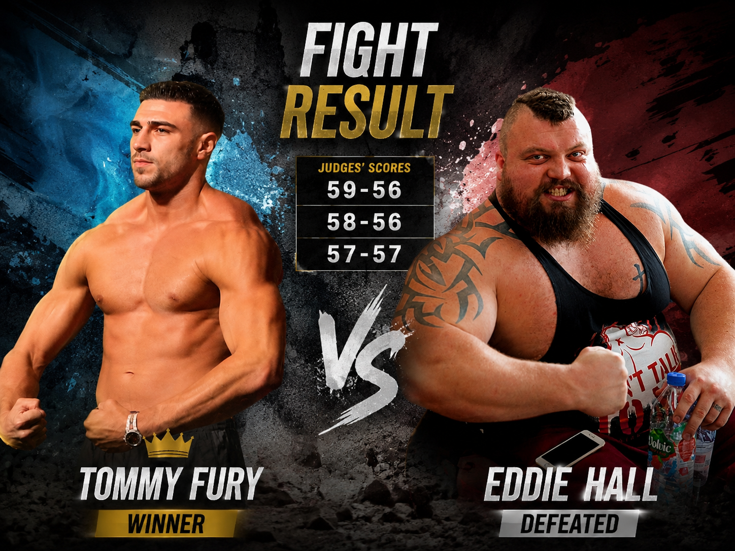 Tommy Fury wins on points after a thrilling bout!
