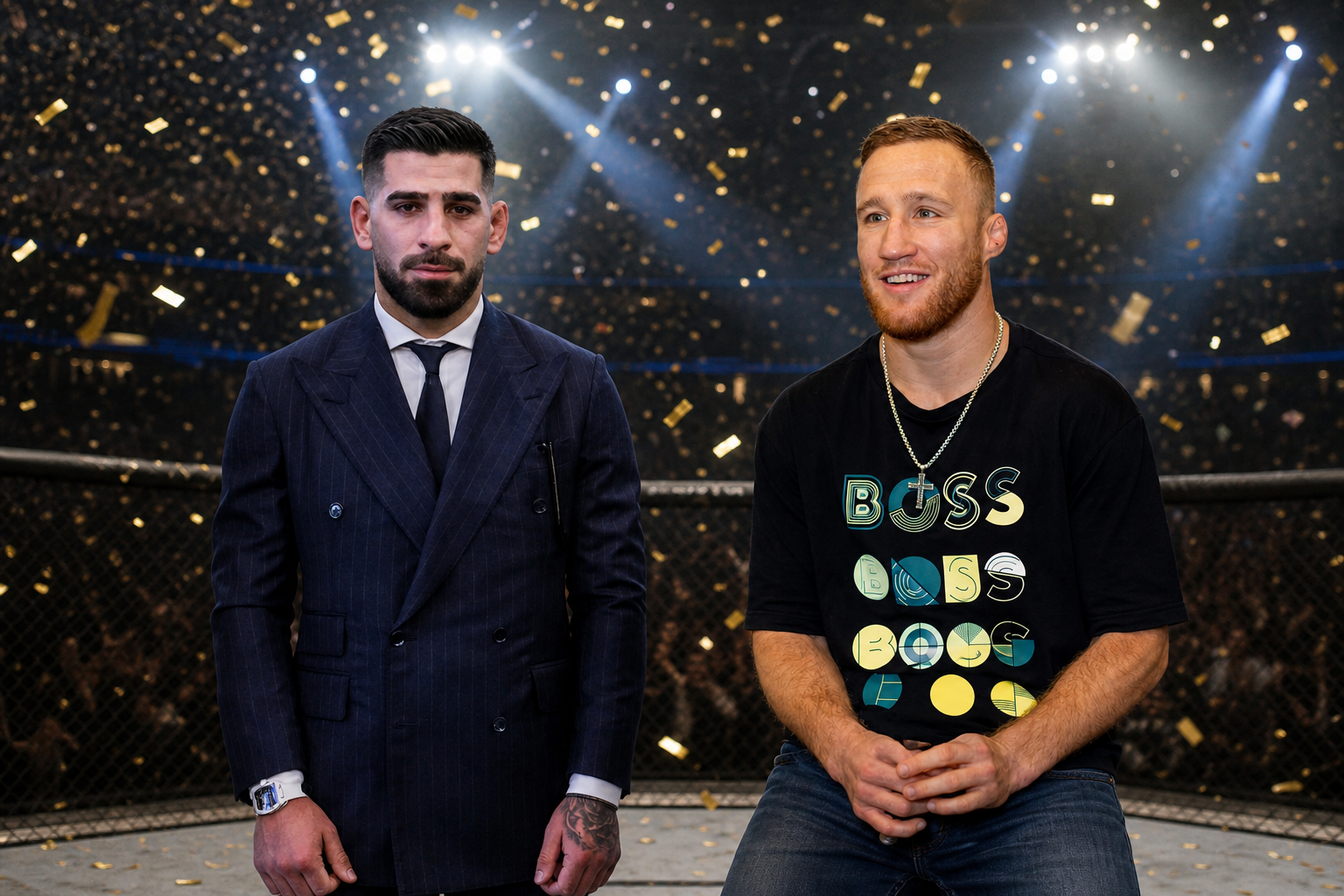 Justin Gaethje shocks Ilia Topuria—UFC 250 ends in historic fashion.