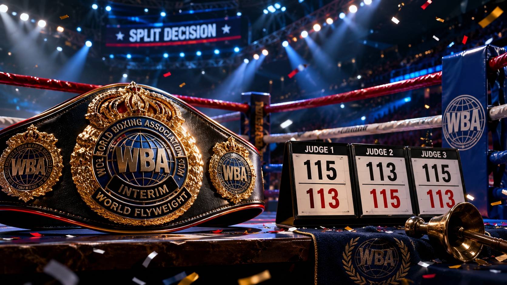 Abraham Perez becomes interim WBA flyweight champion!
